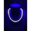 Vendre à chaud Hip Hop 10 mm 925 Chaîne de glace en argent massif Moisanite Diamond Big Chain Chain Collier pour hommes