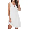 Lässige Kleider Frauen ärmellose Sundress Kurztank Mini-Dress Elegant für Frauen Kleider Sommer Einteil