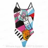 Swimwear Women Love The Pain Female Sexy One Piece Swimsuit Open Waters for Long-Term Training Comfort Competitive Monokini