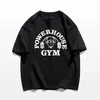 T-shirt féminin T-shirt de gym d'été 100 T-shirt pour hommes surdimensionnés en coton pur