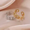 Pierścionki ślubne Skyrim Gold Kolor Sun Pierścień dla kobiet kochanek ze stali nierdzewnej Boho Regulowane otwarte palce Pierścienie 2024 Modna biżuteria prezent urodzinowy