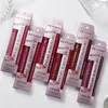 2 in 1 Vintage Lip Make -up -Sammlung mattes Lipgloss + Lipliner 6 Farben Nackt Farbe Lipkit Lipgloss Liquid Lipstick Liner Set