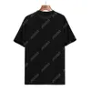 Palm PA 24SS Zomerbrief afdrukken brak onthoofde vlagbeer logo t -shirt vriendje geschenk losse oversized hiphop unisex korte mouwliefhebbers stijl teten engelen 2153 fip