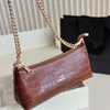 Designer Hobo Bags For Women Crossbody Bag Chain Fashion Baguette Totebag Luxury Handbag Leather Womens Shoulder Bags