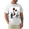 Herren Polos Dark Fairy Skull Garden (rote Rosen) T-Shirt übergroß