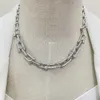 Colliers pendants Yiyang Jewelry Summer Rose Star Style T Famille polyvalente Collier de diamant en forme de U en forme de U Ins Street Metal Q240507