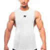 Men's Tank Tops Muscle Guys Summer Fashion Mesh Quick Dry Vest Mens Gym Clothing Bodybuilding Fitness Tank Top Slveless Shirt Workout Singlets Y240507