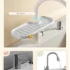 Kitchen Storage Faucet Buckle Type Rack Sorting Sponge Soap Cleaning Brush Drainage