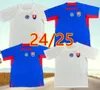 New Slovaquie Soccer Jersey 24 25 Home Lukas Blue Away Ondrej White Blue White Football Shirt 2024 2025 Vêtements de sweat-shirt Robert Hancko