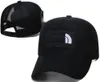 Luxe ontwerper North Brand Face vier seizoen veelzijdige Canada Baseball Hat heren en dames All Cotton Duck Tongue Cap White Hat Fashionmerk Graffiti Caps A7