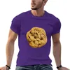 T-shirt cookie aux pépites de chocolate pour hommes blancs de vêtements mignons Funnys pour hommes