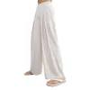 Women Loose Wide Leg Pants Women Yoga Sweatpants High Waist Comfy Slimming Yoga Pants Sports Athletic Lounge Pants with Pockets Outdoor