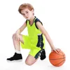 Джерси индивидуальные мальчики баскетбольная майка Полиэфирная баскетбольная форма летняя спортивная одежда баскетбола для LDRENS F009 H240508