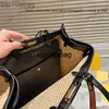 Сумки Fendig F Bag FF Высококачественные версии дизайнер дизайнер тота соломенная сумка