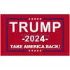 Bandeiras de banner 3x5ft 90x150cm Donald Trump 2024 Flag 10 Estilos Mantenha a América novamente Decoração de poliéster para presidente EUA Drop Delivery Home Dh0K5