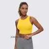 Mode ll-tops sexy women yoga Sport Underwear Yoga Yoga Outwear Gest Sports respirants Back Herringbone sans manches Running and Fitness Top pour les femmes