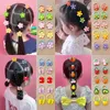 Accessoires de cheveux 10pcs Coules de fleurs mignonnes pour filles - groupes décoratifs et cadeau de Noël parfait