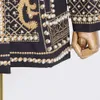 Undefined Design Dames Jackets Luxury Brand Jacket Nagel Bead Gedrukt pak Hoge kwaliteit Women Outerwear Coats Varsity American Oversize Jacket Nieuwe Outfits Winter