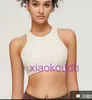 Designer tops sexy lul dames yoga ondergoed s lint series hoge nek ribbed tank tank bovenhaakbraatje mooie rug yoga bh met een sterkte en weerstand