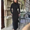 Casual jurken Designer Jurk Autumn Nieuwe halfhoge sleutelput gestreepte lange mouwen rok afslanke taille jurk voor vrouwen plus size jurken