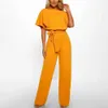 Kobiety Jumpsuits Rompers Playsuit Business Ladies Wciąż talia Slim Temperament Kobiety Romper D240507