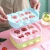 6 trous Animaux créatifs Maker de crème glacée Popsicle Silicone moule alimentaire Food Grade 240508