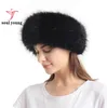 10 colors Womens Faux Fur Headband Luxury Adjustable Winter warm Black White Nature Girls Earwarmer Earmuff2862871