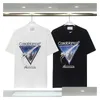 Mens T-shirts Designer Casablanca T-shirt Fashion Men Hommes décontractés Vêtements Street Shirts Tennis Club Shorts Vêtements de manches Luxury Us Dr Ot6xn