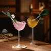 1/2pcs150ml Creative Bird Cocktail Cocktail Glass Personalized Cocktail Glass Glass Martini Wine Glass 240424