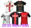 24 25 Bayer 04 Leverkusen Soccer Jerseys 2023 2024 Home Away Third Demirbay Wirtz Bakker Bailey Home Ch Aranguiz Paulo Schick Football Shird Kits88