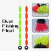 30 pcs5packs Visdichte Float 6 in 1 touwtype Zeven sterrenschuimruimte Boonlijn Stopperboeien Tackle Accessoires 240430