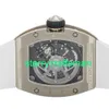 RM Luxury Watches Механические часы Mills RM023 Automation 40 мм Wei Gold Herren Armanduhr RM023 AJ WG STYC