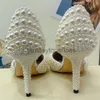 JC Jimmynessity Choo Designer Baotou Baotou Commuter Explosif White Fashion Wedding Shoes élégantes et extravagantes Blogger de la mode Star Les mêmes dames talons Em Eiy5