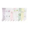 Chaussettes pour enfants milancel 2024 Nouveau bébé d'été basses basses 0-3y filles dessin animé anti-mosquito chaussettes de ventilation en mailles 3 paires / lot