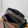 10A зеркало качество дизайнерская сумка мужчина мессенджерный пакет с покрытием Canvas Composite Bag Подличный кожаный плечевой сумки с коробкой L31065
