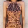 Casual jurken Designer Jurk Spring en zomer hete nieuwe dames sexy backless borst uitgehold uitgedrukte bedrukte billen jurk plus size jurken