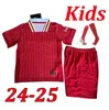 Canlı Jersey Kids 24 25 Kaleci Jersey Oyuncu Sürüm Hayranları Sürüm Kadın Çocuklar It Futbol Tshirts üniforma