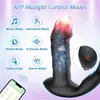 Autres éléments de beauté de la santé Contrôle des applications masculines Masse-orgasme de la prostate Vibrateur anal avec un pénis anne anus anus bouglau