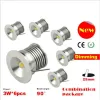 Bollen 3W Mini LED Downlight Dimmable Star Light 6x3W/Set Warm Wit Begraven Trap Ingebrand Cabinet Lamp LL