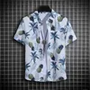 Chemises décontractées pour hommes Mentes Summer Slve Slve Shirt Shirt Thin Beach Shirt Mens Clothing Turtle Nou Polo Polo pour hommes décontractés Y240506