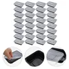 Disposable Dinnerware 50 disposable lunch boxes ready to eat reusable food packaging box with lid Q240507