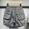 Herren Shorts Herren Casual Hosen 2024 Sommer Strt Fashion Einfache Arbeitskleidung Harem Mid Hosen Neue hohe Quty lose dünne, einzigartige Shorts für Männer T240507