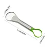 Avocat en acier inoxydable Cutter Peeler Couteau Slicer 2 en 1 Pitaya Kiwi Kitchen Gadget Fruit Vegetal Tools 240508