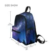 Sac à dos Fashion Children Sacs d'école 3D Starry Sky Print Kids Kiding Kindergarten Garçons et filles Sacs d'école mini sac de livres sac à dos