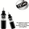 Encres de tatouage 1PCS Black Ink Professional Pigment Painting Supplies Supply pour l'art corporel durable