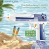 Sandspiel Wasser Spaß 2024 Sommer Hot M416 Gun Electric Pistol Schießen Spielzeug Vollautomatisch Outdoor Beach Childrens de Agua Geschenk Q240408