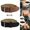 Équipement Halandifting Belt Wide Back Support PU Le cuir pour les squats à percus