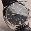 Merkpolhorloge Panerai Mens Radiomir Serie 42 mm diameter Automatische mechanische kalenderdisplay Fashion Casual Watch Naam PAM00369 Watch