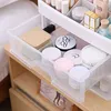 Förvaringslådor kosmetika skrivbordslåda läppstift rack toalett kosmetisk ansiktsmask dammsäker smycken plast storora