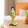 Ethniques japonais Geisha Dolls Folk for Home Tabletop Decoration Statuette Japanese Doll Ornements Decor Girl 240507